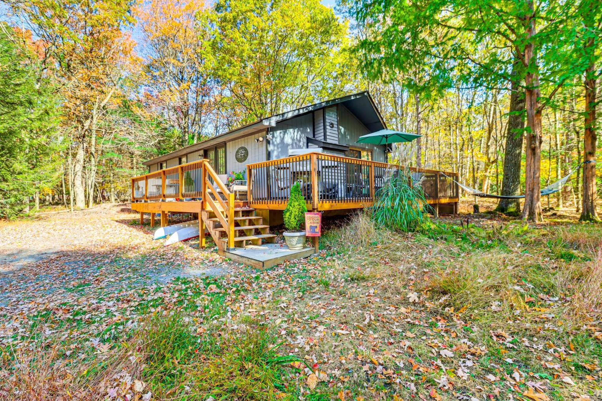 Quaint Jim Thorpe Cabin Retreat, Walk To Beach! 外观 照片