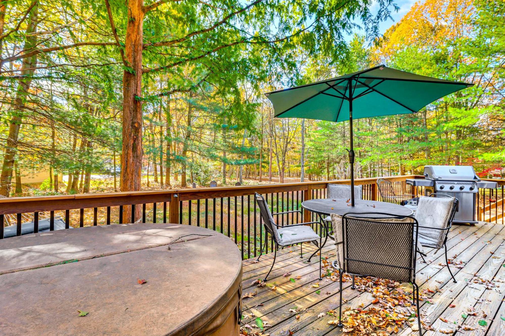 Quaint Jim Thorpe Cabin Retreat, Walk To Beach! 外观 照片